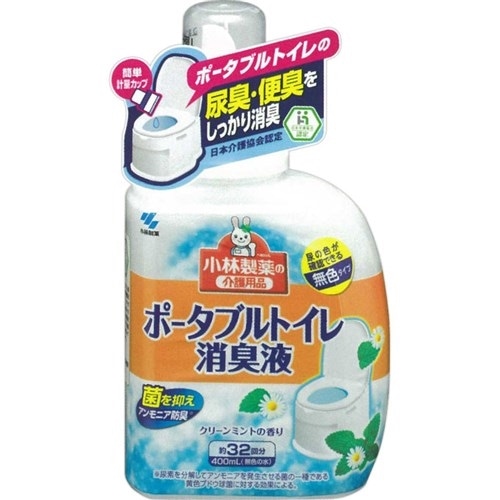 ポータブルトイレ消臭　液４００ｍｌ