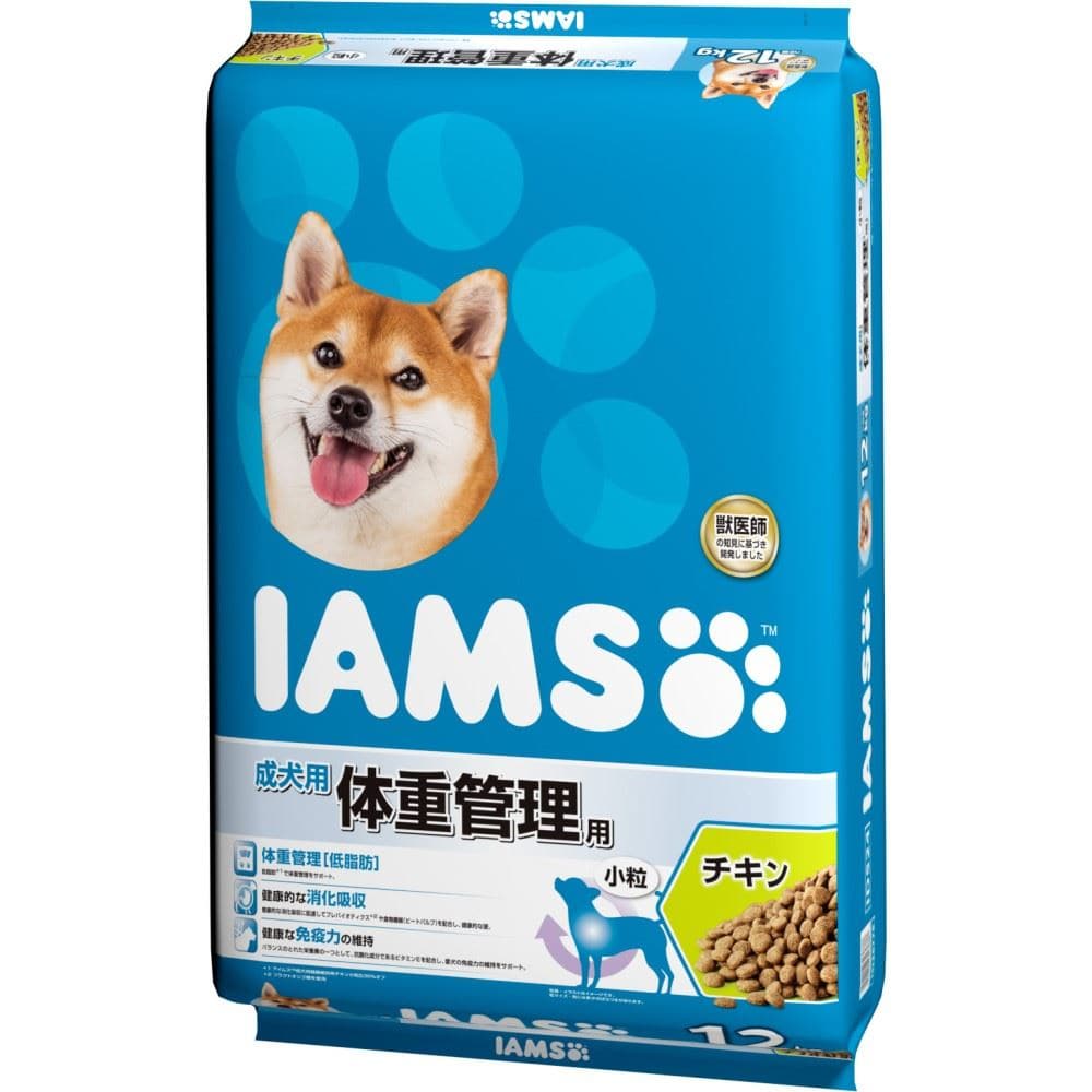 アイムス 成犬用　体重管理用　チキン　１２ｋｇ 12kg・単品