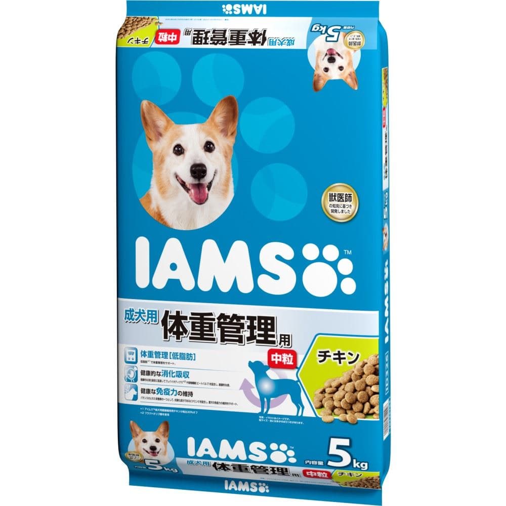 アイムス 成犬用 体重管理用 チキン ５ｋｇ 5ｋｇ