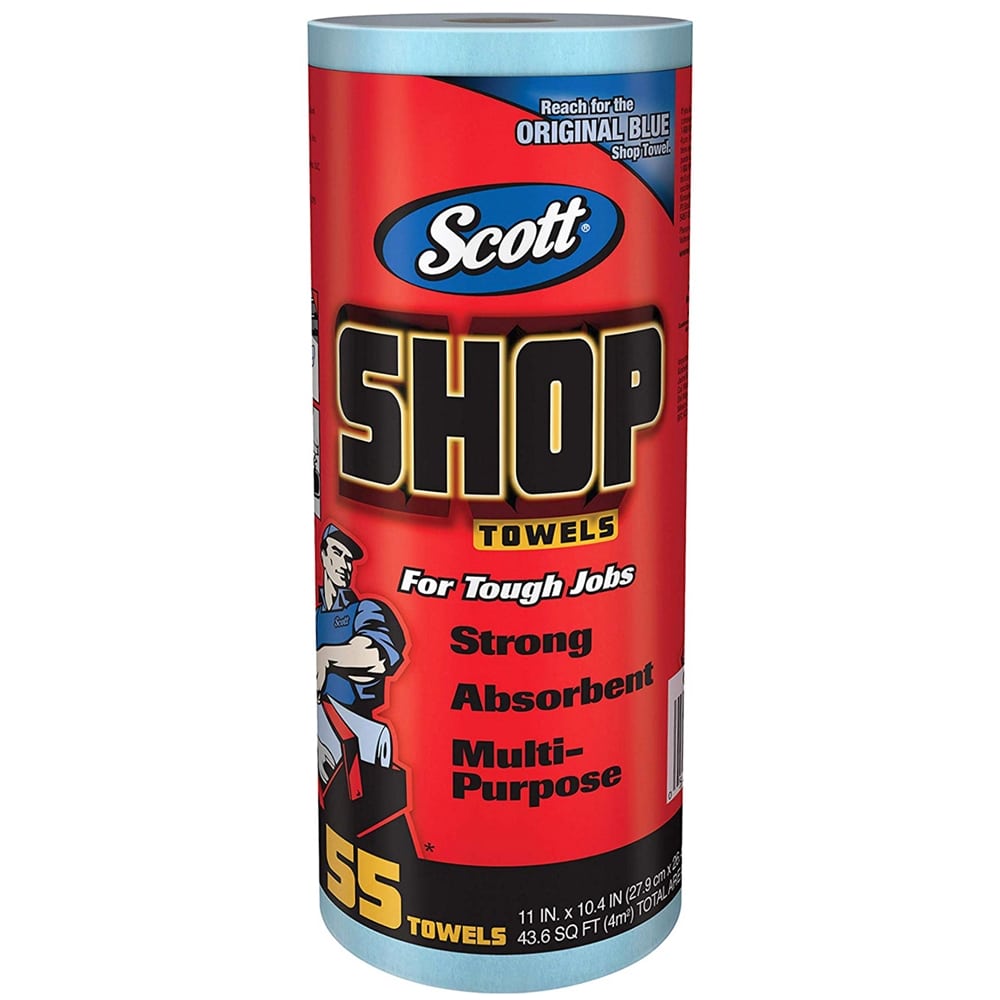 スコット(ＳＣＯＴＴ) Ｓｈｏｐ　Ｔｏｗｅｌ ショップタオル　６５９００　ブルーロール