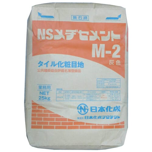 ＮＳメジセメント　Ｍー２　２５kg 灰色