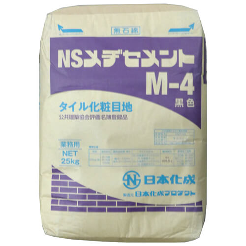 ＮＳメジセメント黒 ２５ＫＧ　Ｍ‐４