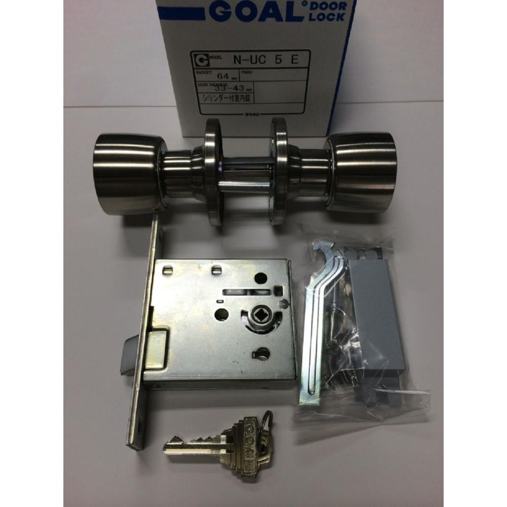 ゴール　箱錠 Ｎ－ＵＣ５Ｅ　Ｂ／Ｓ６４ バックセット６４ｍｍ