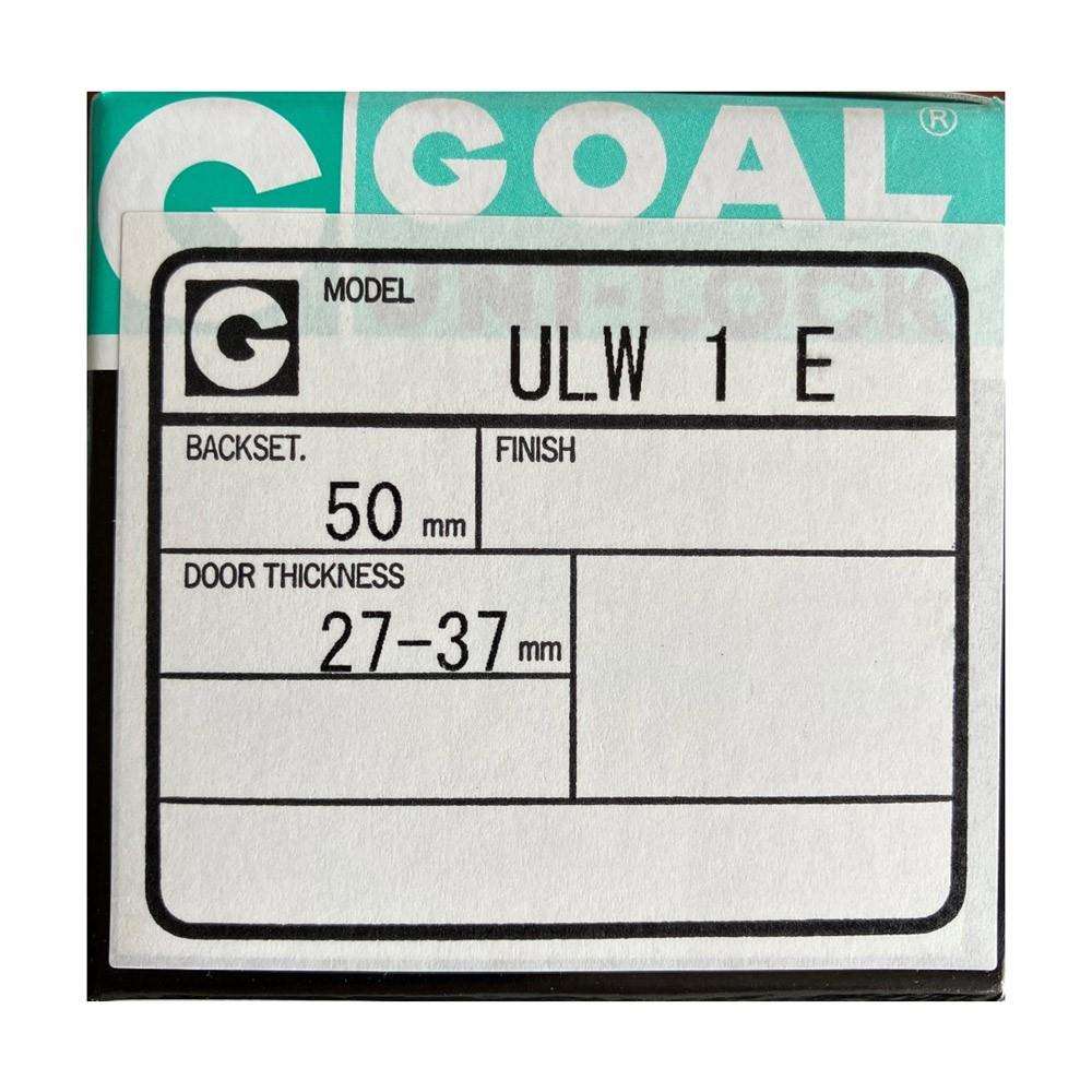 ゴール　円筒錠 ＵＬＷ－１Ｅ　Ｂ／Ｓ５０ バックセット５０ｍｍ