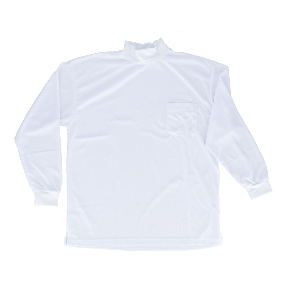 紳士ハイネックシャツ　ホワイト　ＬＬ　ＦＳ１３－ＫＨＩ－Ａ ホワイト　ＬＬ