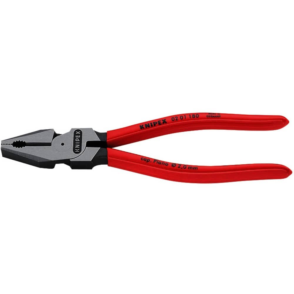 ■クニペック　強力型ペンチ　プラスチックハンドル　１８０ｍｍ　０２０１－１８０ＳＢ
