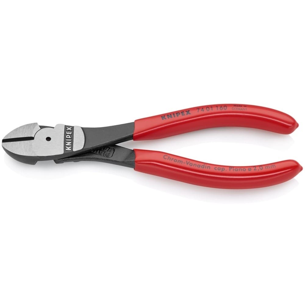 ■クニペック　強力型ニッパー　プラスチックハンドル　１６０ｍｍ　７４０１－１６０ 7401-160