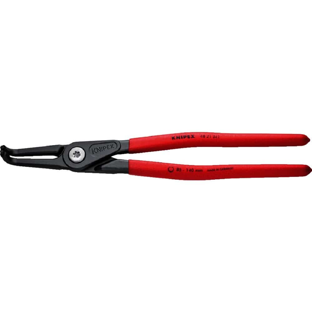 ■クニペック　穴用精密スナップリングプライヤ－９０度　８５ー１４０ｍｍ　４８２１－Ｊ４１ 4821-J41