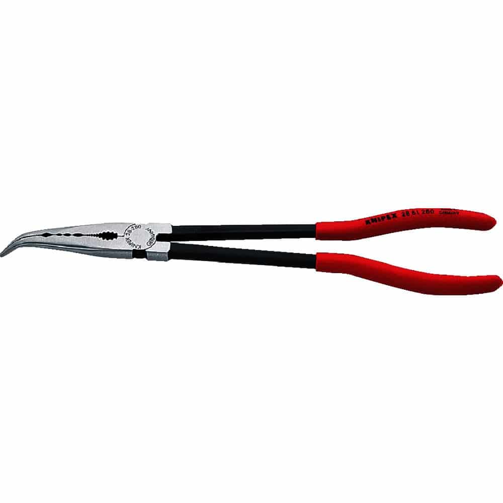 ■クニペック　ニードルノーズペンチ　２８０ｍｍ　コンフォートハンドル　２８８１－２８０