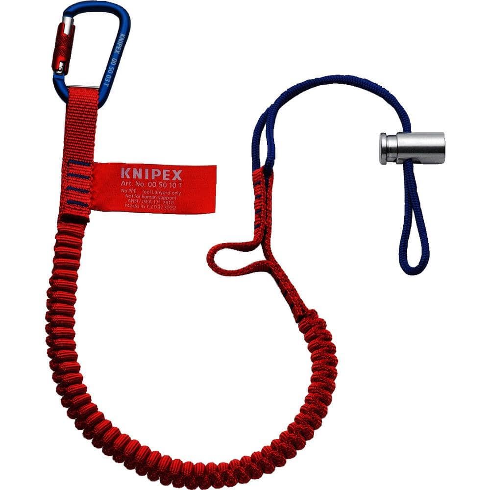 ■クニペック　落下防止ランヤード（カラビナ付き）　６．０ｋｇ　００５０－１２ＴＢＫ ００５０－１２ＴＢＫ