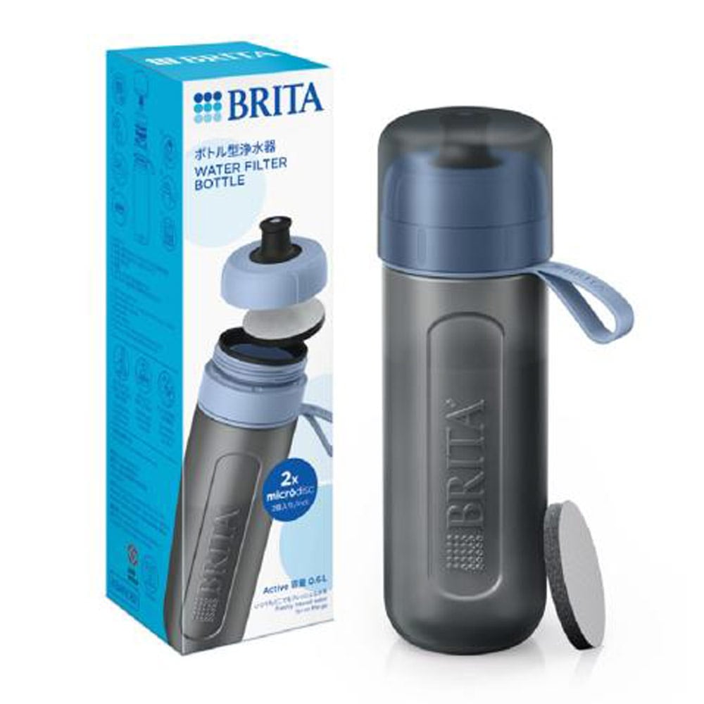 ＢＲＩＴＡ（ブリタ）　ボトル型浄水器アクティブ　ダークブルー　ＫＢＡＮＣＢ２ ダークブルー