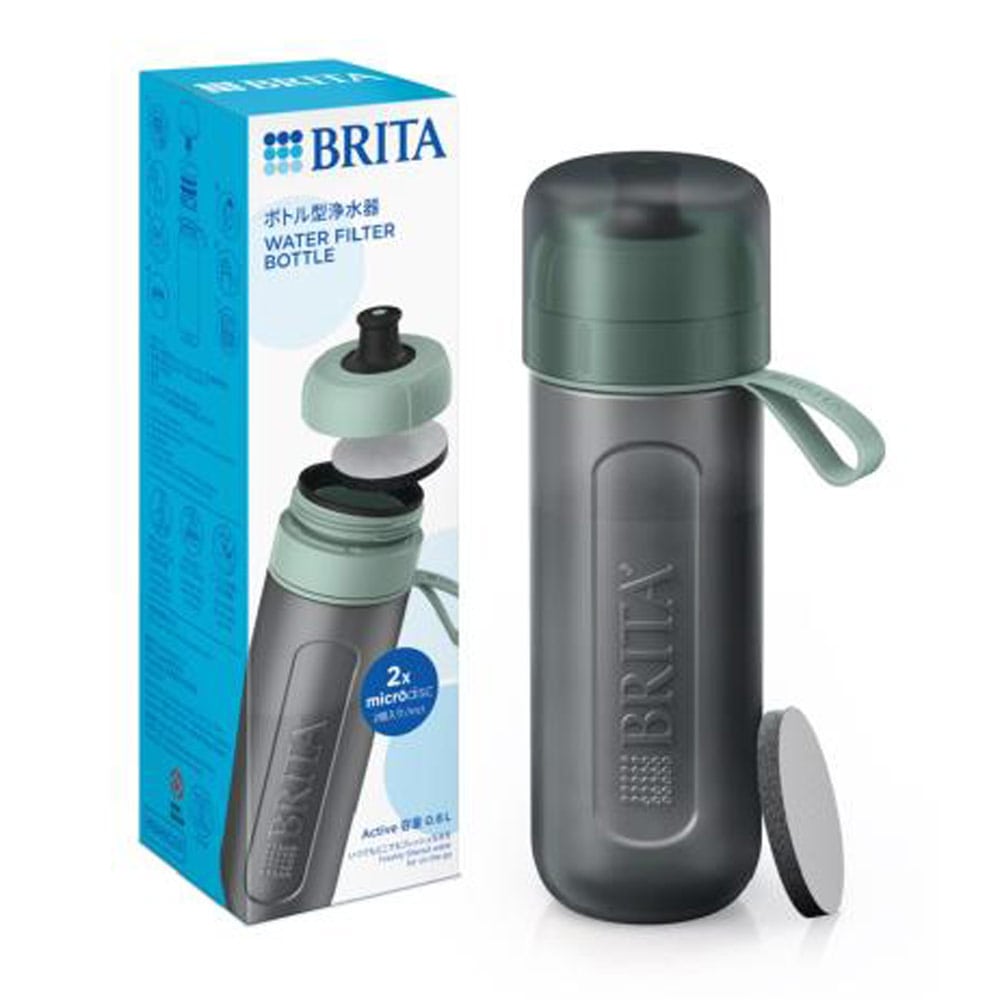 ＢＲＩＴＡ（ブリタ）　ボトル型浄水器アクティブ　ダークグリーン　ＫＢＡＮＣＧ２ ダークグリーン