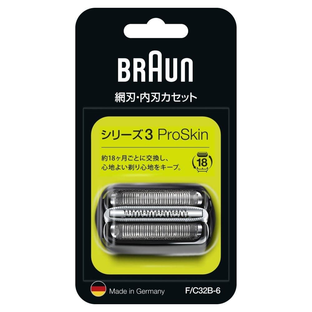 ブラウン替刃 網刃・内刃カセット　Ｆ／Ｃ３２Ｂ－６