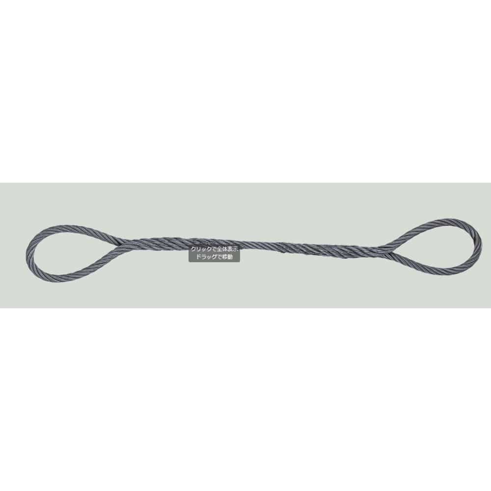 コンドーテック　玉掛けワイヤー　６ｍｍ×４ｍ