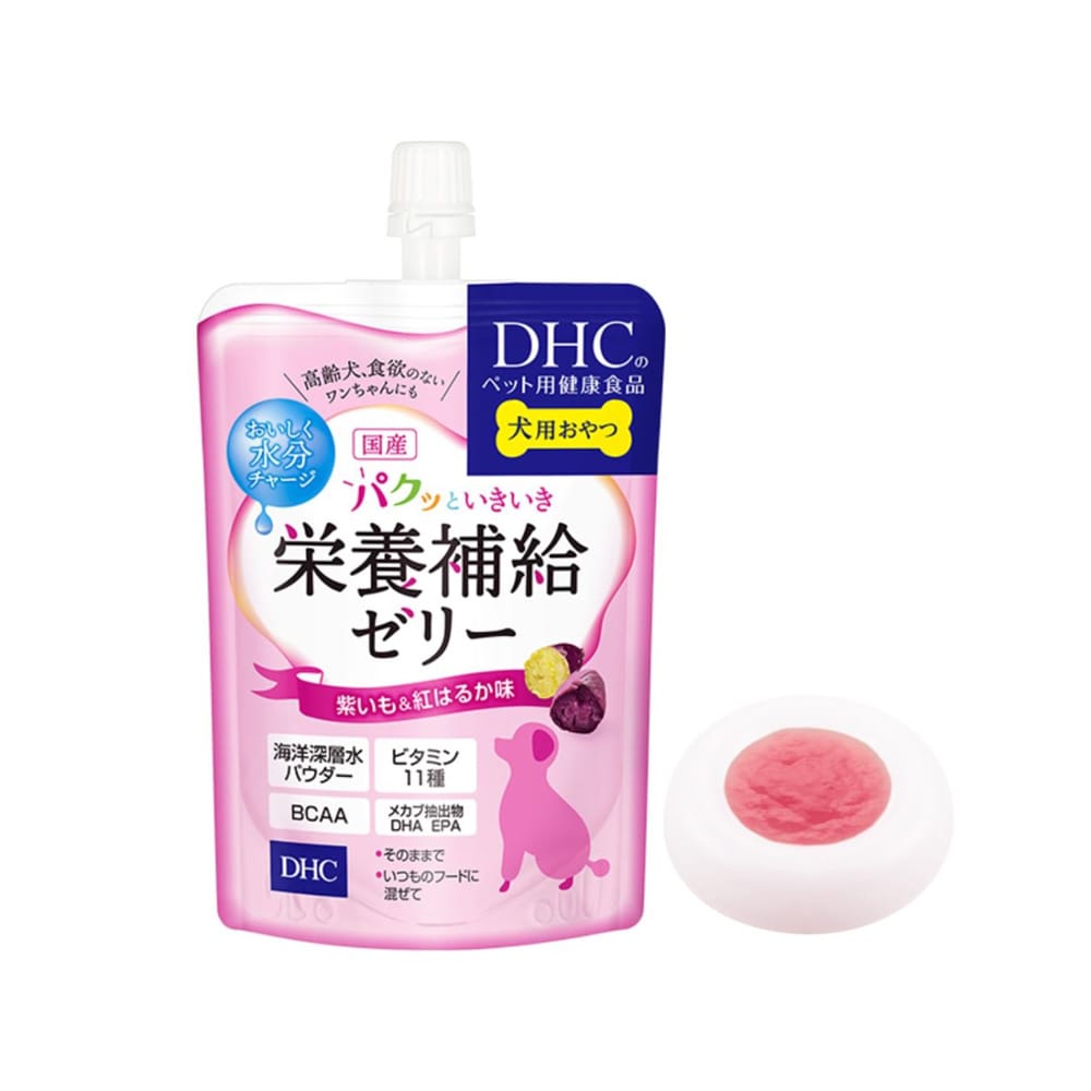 パクッといきいき栄養補給ゼリー紫いも＆紅はるか味１３０ｇ