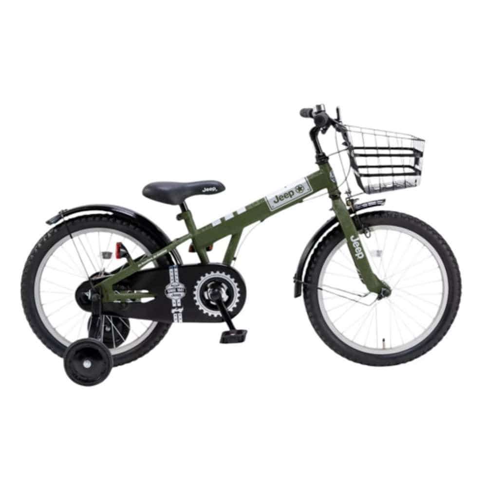 １６インチ　JE-16G　ジュニアサイクル　　オリーブ オリーブ 16インチ