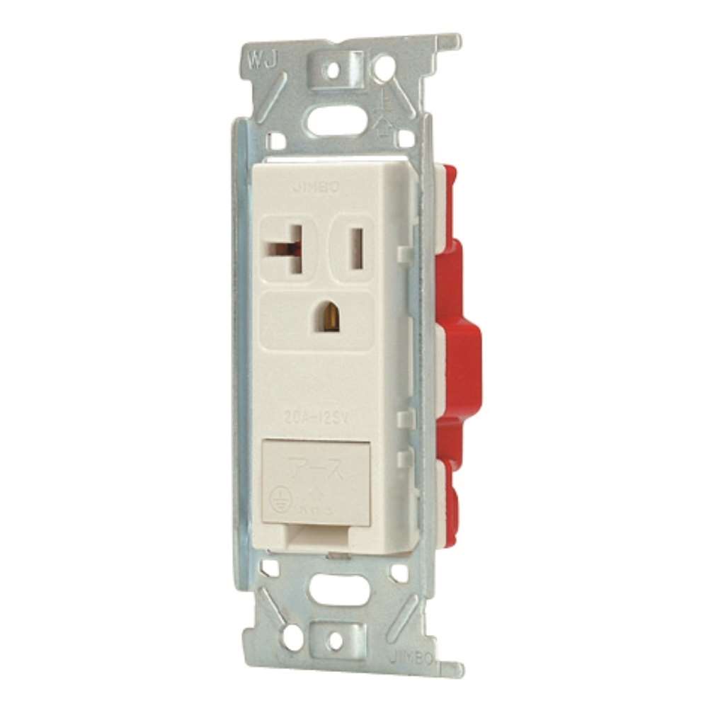 神保電器　１５／２０Ａ兼用コンセント　ＪＥＣ－ＢＮ－ＩＴＧＥＰＷ