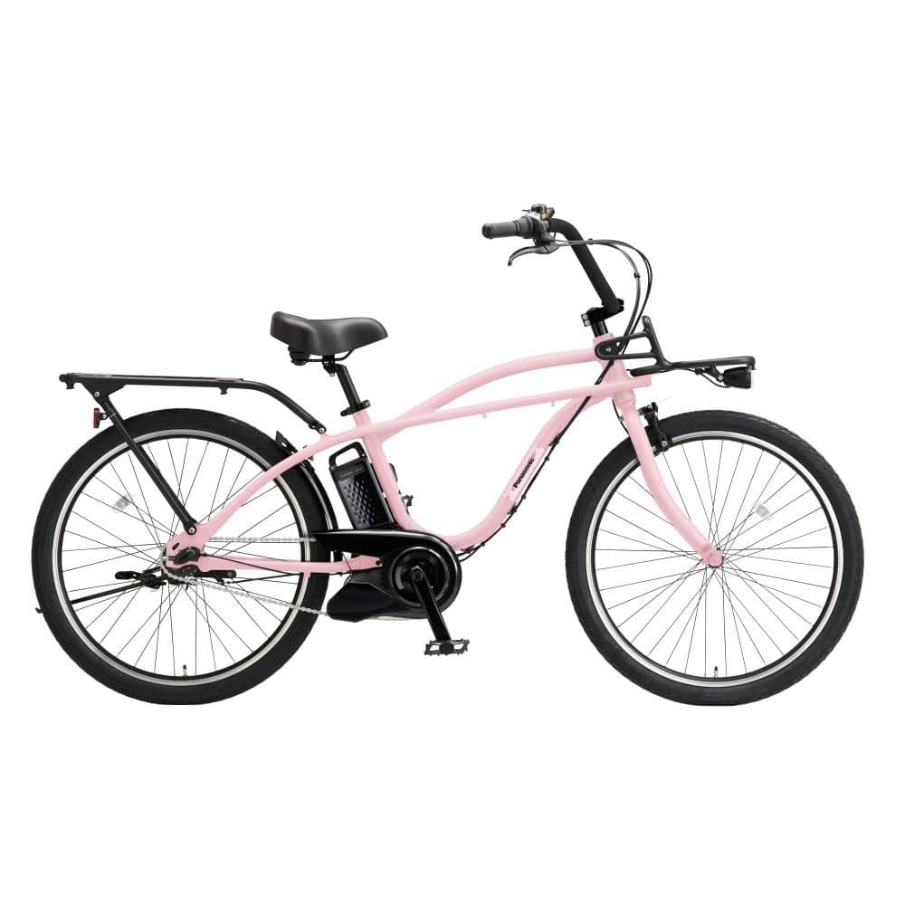２６インチ　BP02　電動アシスト自転車　内装3段 LEDビームランプ　コットンピンク コットンピンク
