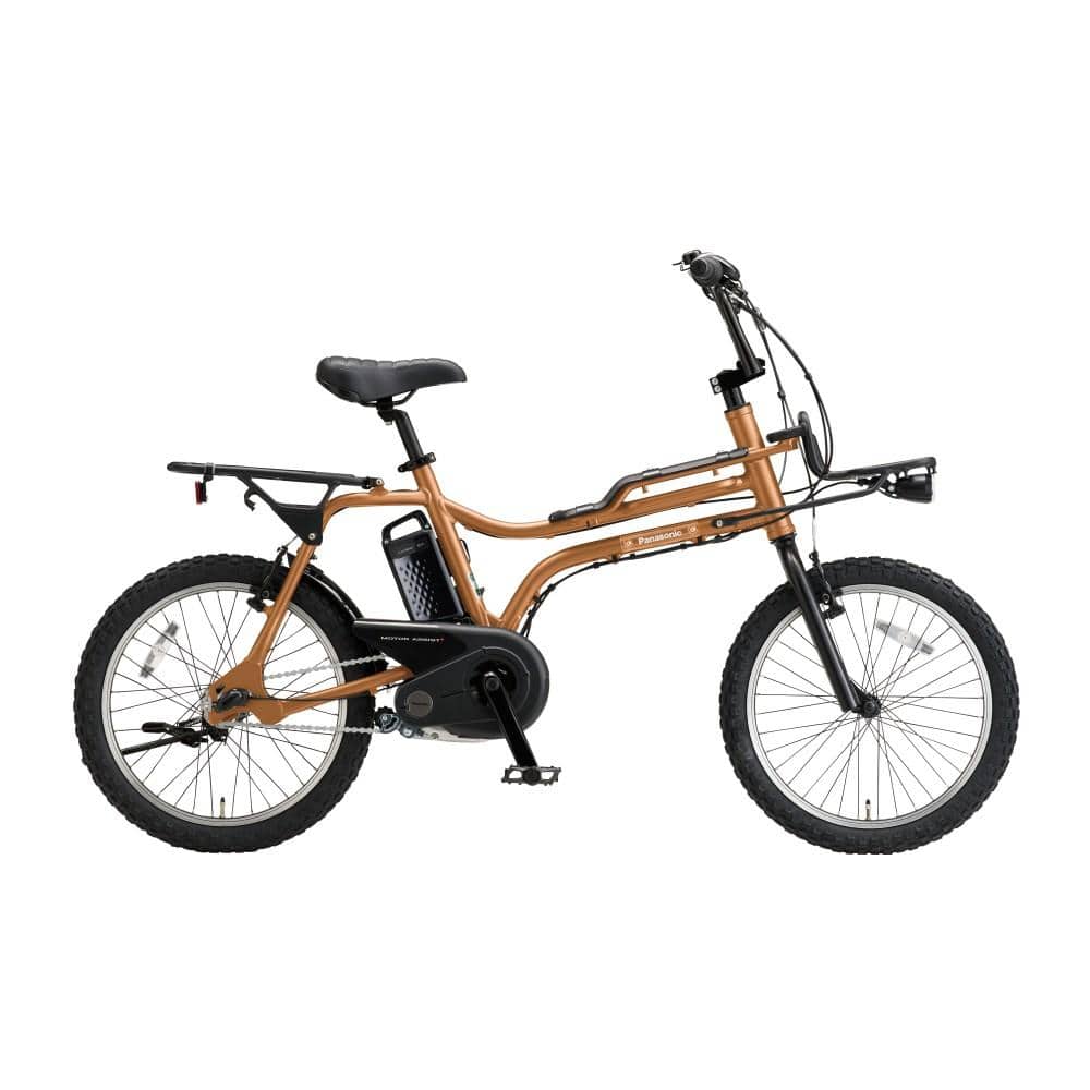 ２０インチ　EZ　電動アシスト自転車　内装3段 LEDビームランプ　ヌバックブラウン ヌバックブラウン