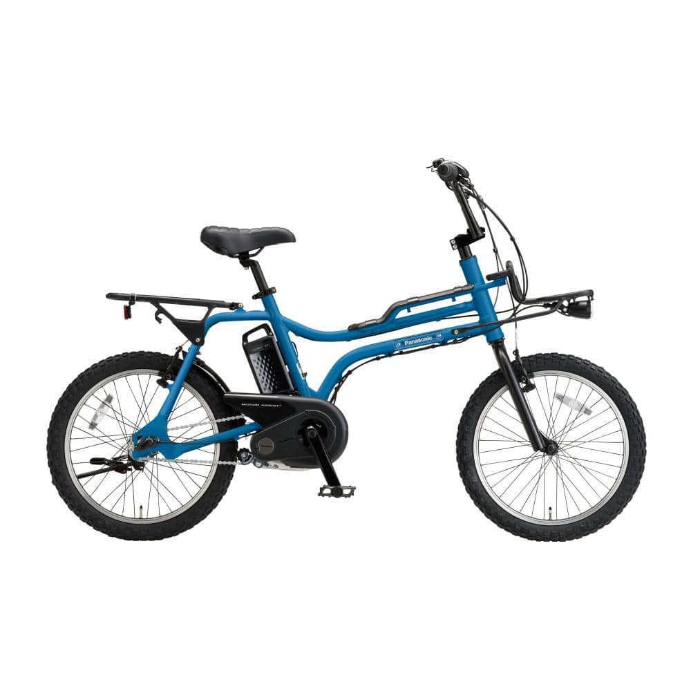 ２０インチ　EZ　電動アシスト自転車　内装3段 LEDビームランプ　デニムブルー デニムブルー