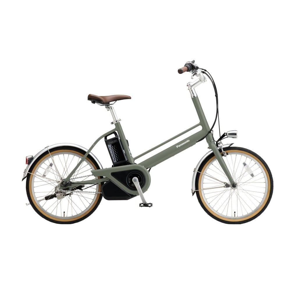 ２０インチ　プロム　電動アシスト自転車　内装3段 LEDビームランプ　マットオリーブ マットオリーブ