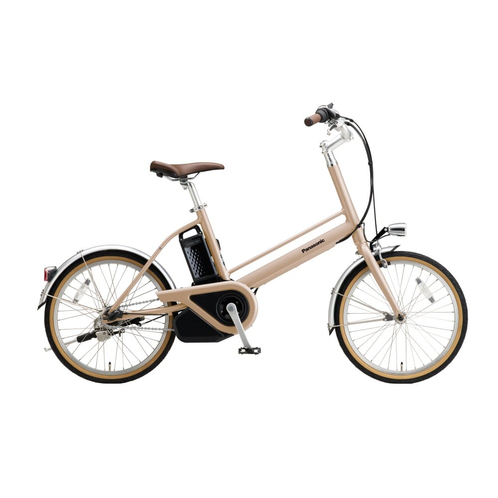 ２０インチ　プロム　電動アシスト自転車　内装3段 LEDビームランプ　ライトフォーンベージュ ライトフォーンベージュ