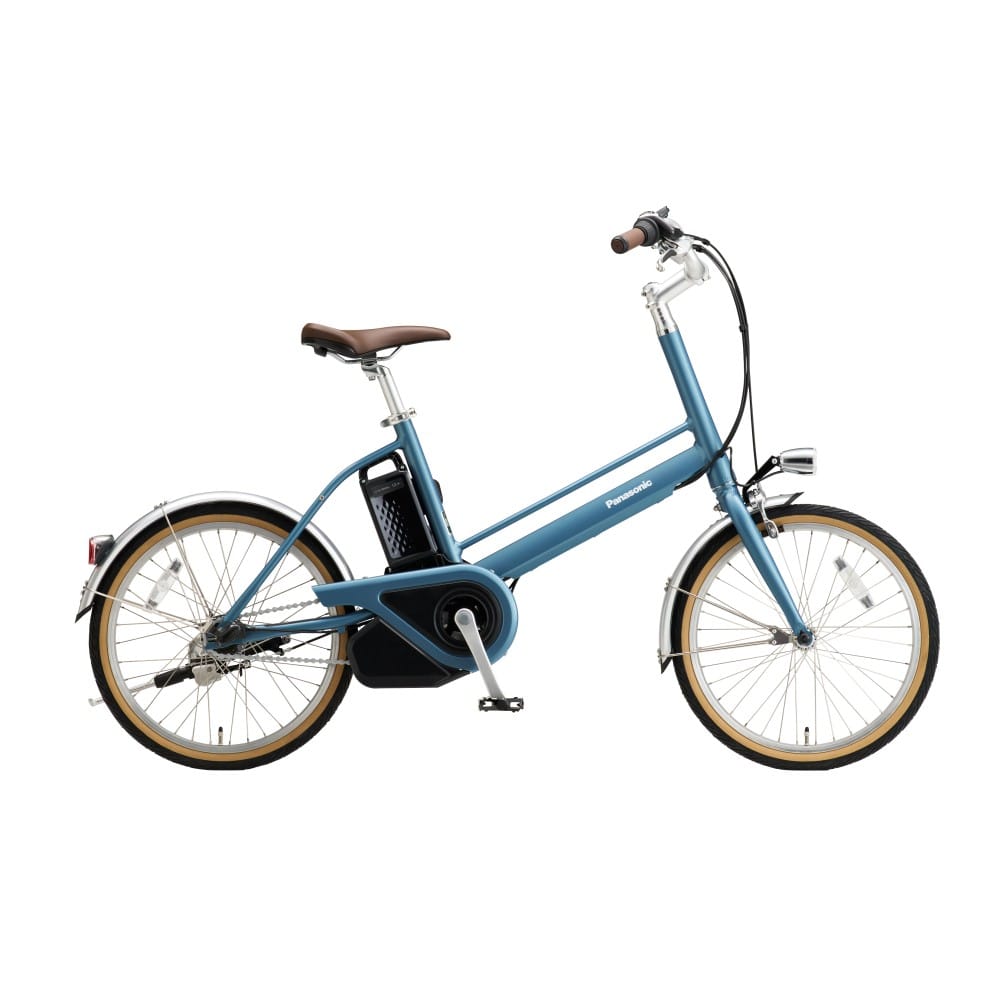 ２０インチ　プロム　電動アシスト自転車　内装3段 LEDビームランプ　パールバイスブルー パールバイスブルー