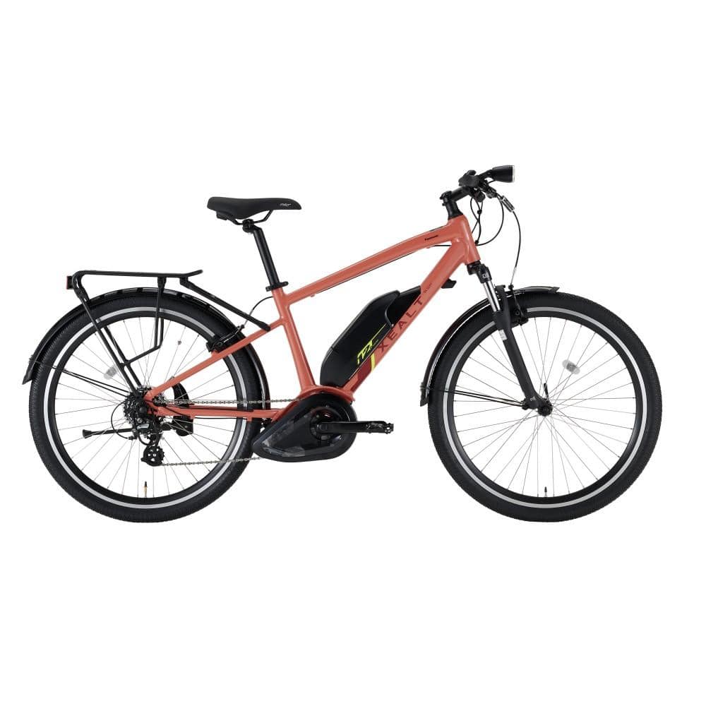 ２７．５インチ　ＸＥＡＬＴ　Ｓ３Ｆ　電動アシスト自転車　外装7段 LEDビームランプ　スカーレットパール スカーレットパール