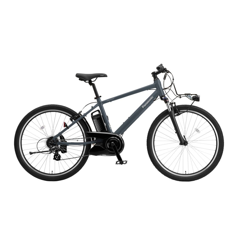 ２６インチ　ハリヤ　電動アシスト自転車　外装7段 LEDビームランプ　マットグレイッシュネイビー マットグレイッシュネイビー
