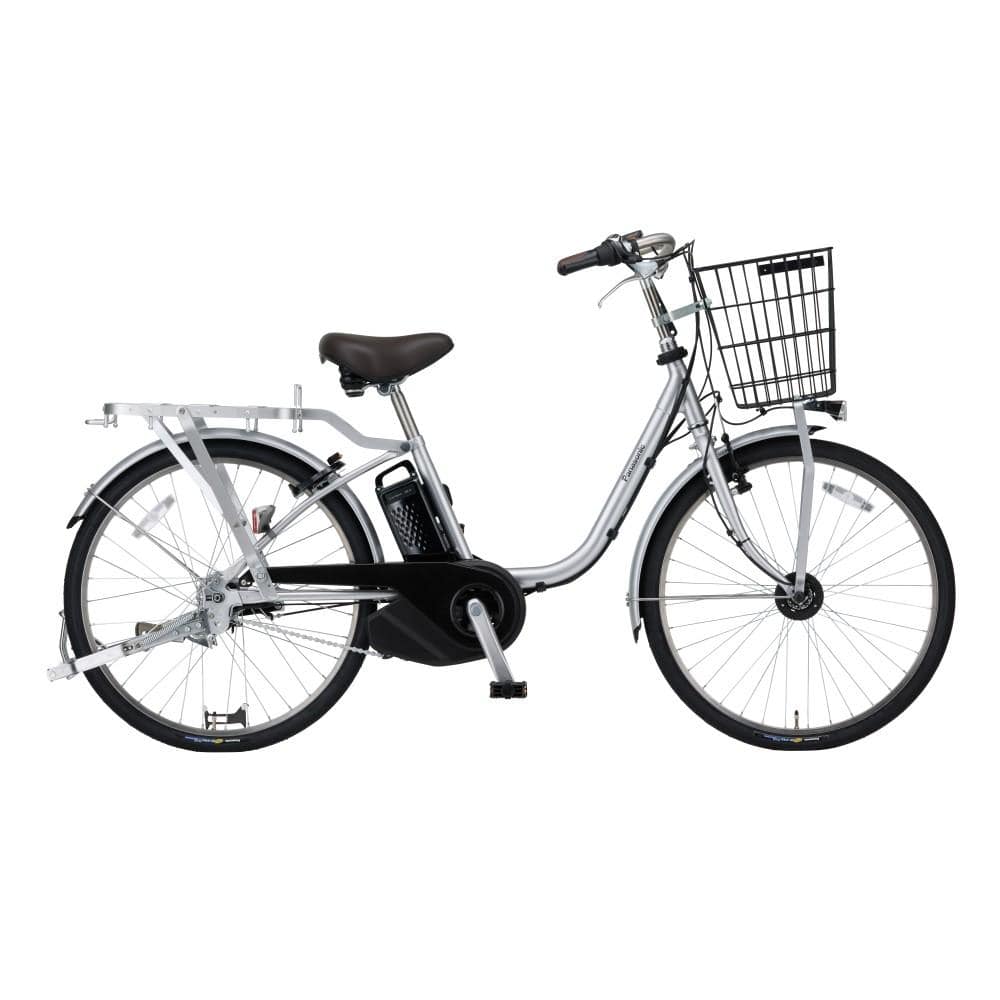 24インチ　電動アシスト自転車　内装3段　シャイニーシルバー　ＢＥ－ＦＧＵ４３３Ｓ シャイニーシルバー