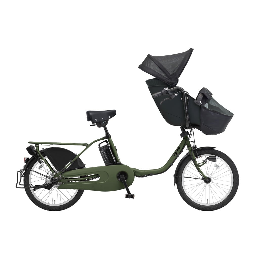 20インチ　電動アシスト自転車　内装3段　マットモスグリーン　ＢＥ－ＦＦＥ０３４Ｇ マットモスグリーン