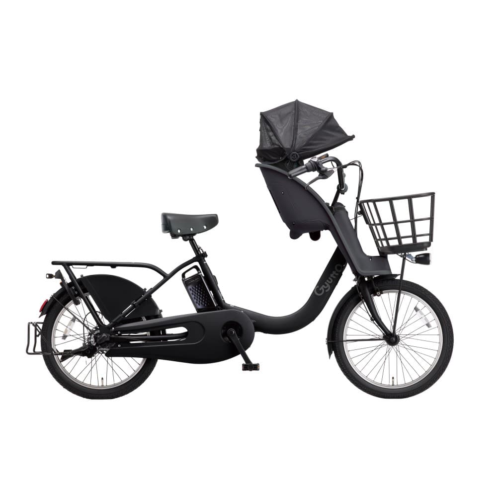 20インチ　電動アシスト自転車　内装3段　マットコークスブラック　ＢＥ－ＦＨＤ０３４Ｂ マットコークスブラック