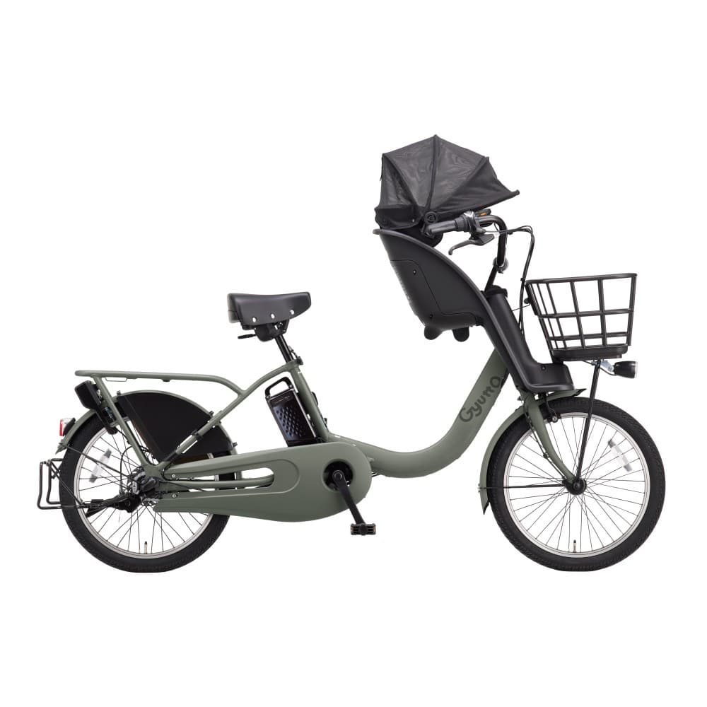 20インチ　電動アシスト自転車　内装3段　マットオリーブ　ＢＥ－ＦＨＥ０３２Ｇ マットオリーブ