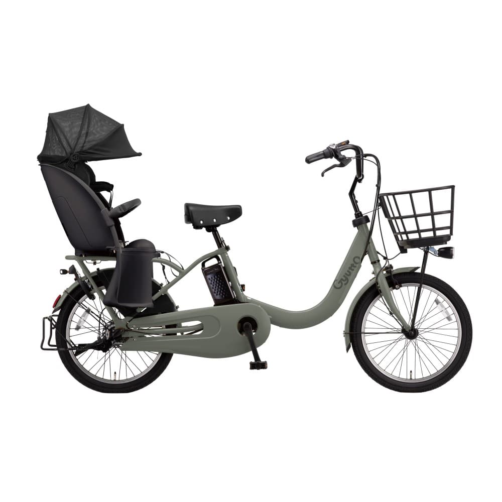 20インチ　電動アシスト自転車　内装3段　マットオリーブ　ＢＥ－ＦＲＤ０３６Ｇ マットオリーブ