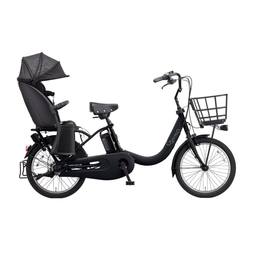 20インチ　電動アシスト自転車　内装3段　マットチャコールブラック　ＢＥ－ＦＲＥ０３６Ｂ マットチャコールブラック