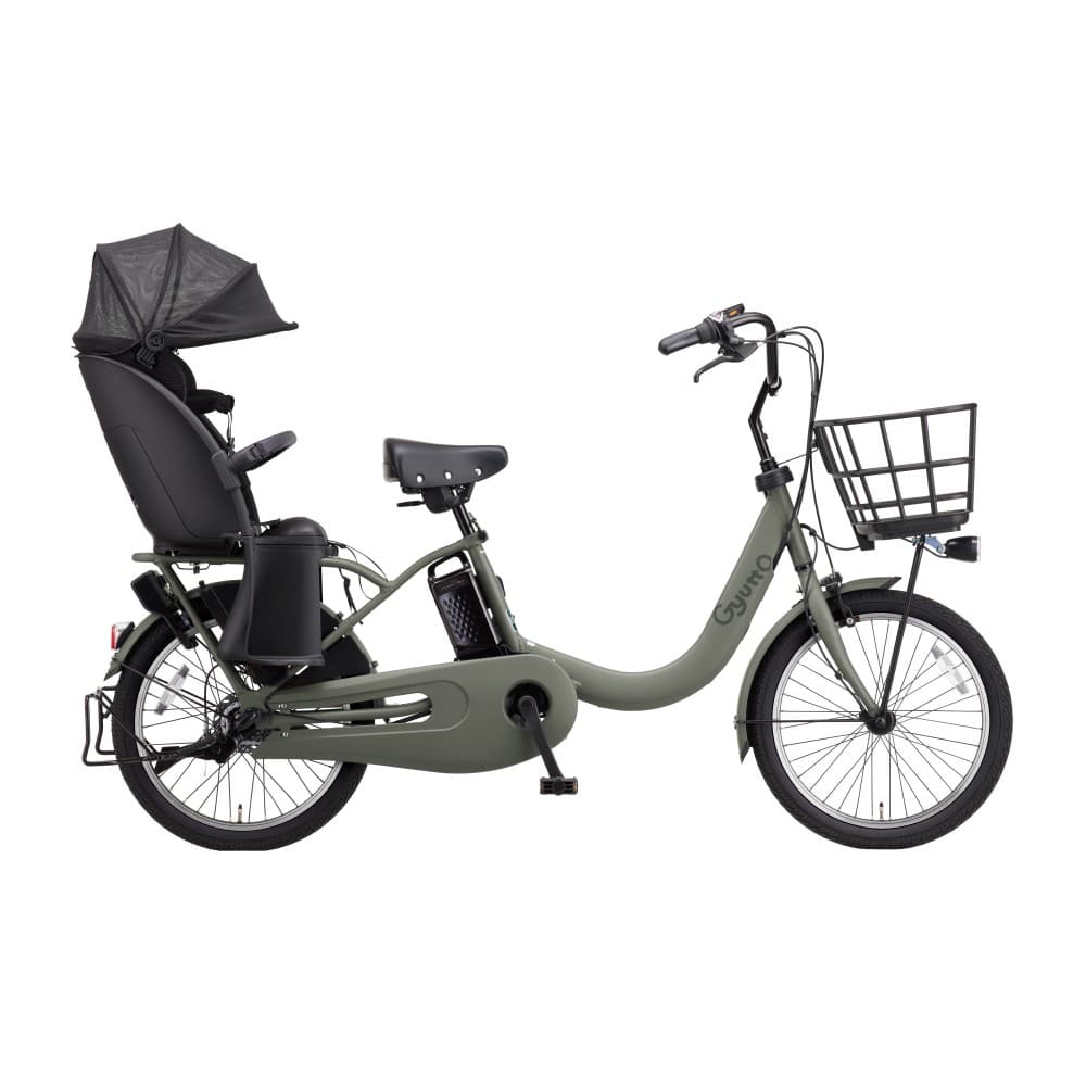20インチ　電動アシスト自転車　内装3段　マットオリーブ　ＢＥ－ＦＲＥ０３６Ｇ マットオリーブ