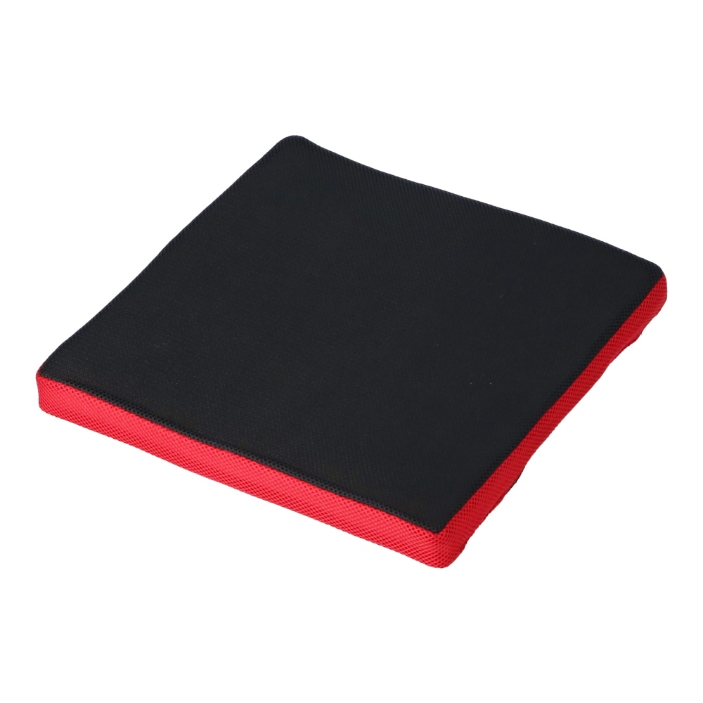 【アウトレット】シートクッション　メッシュ　ブラック　約４０×４０cm ブラック
