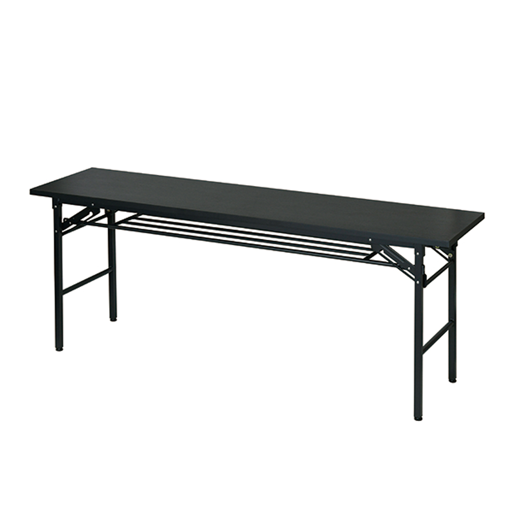 コーナン オリジナル LIFELEX 会議テーブル　１８４５　ブラック／ブラック