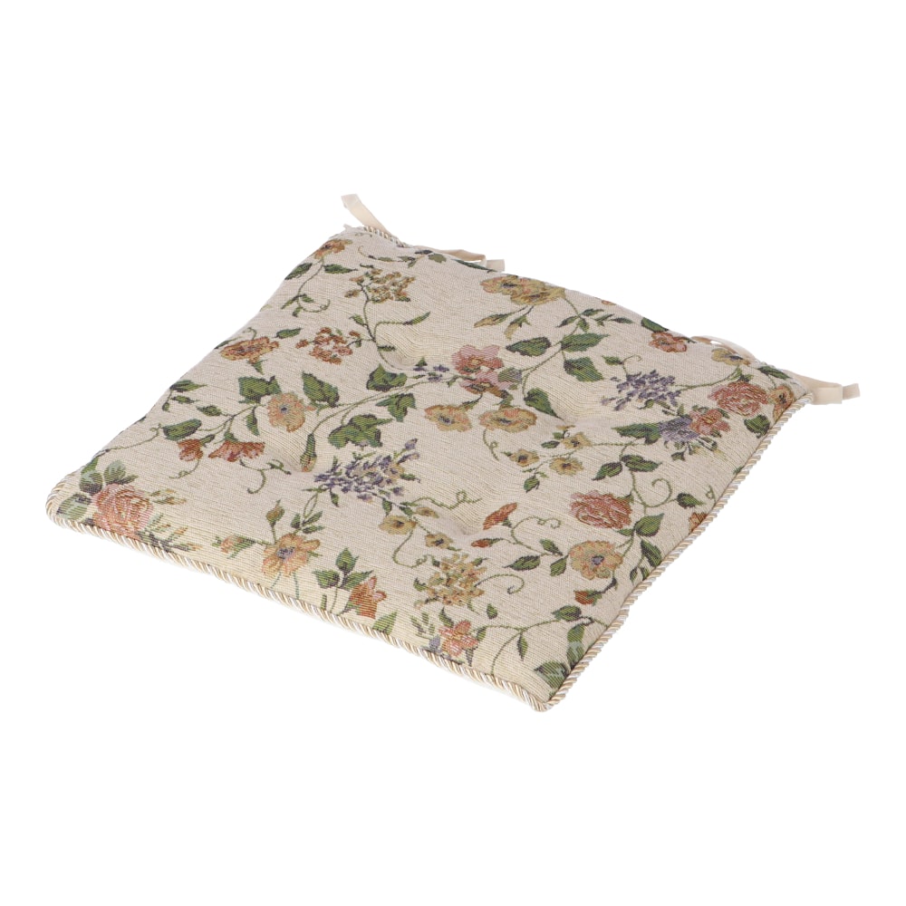 【アウトレット】LIFELEX シートクッションシェニール 約４３×４３ｃｍ　ベージュ