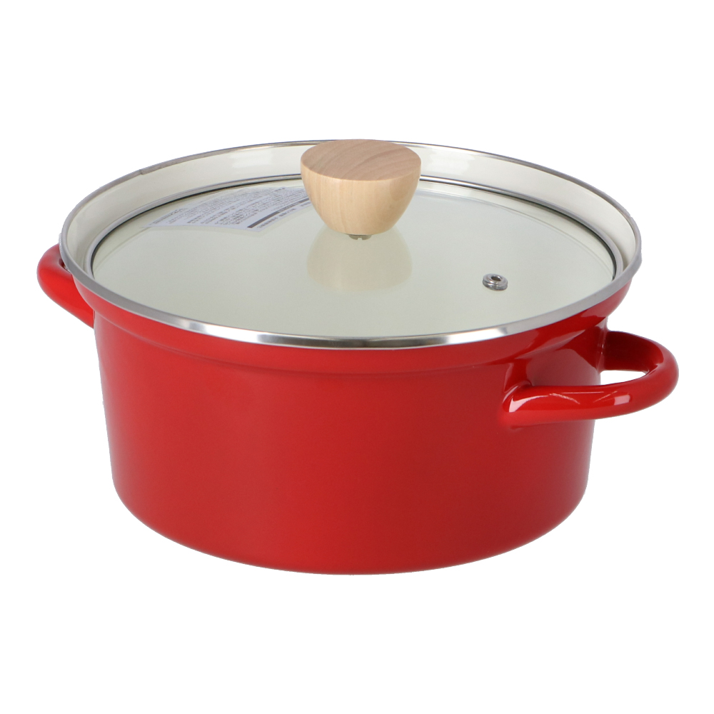 吹きこぼれにくい ホーロー両手鍋２０ｃｍＩＨ兼用: 生活用品・キッチン用品|ホームセンターコーナンの通販サイト