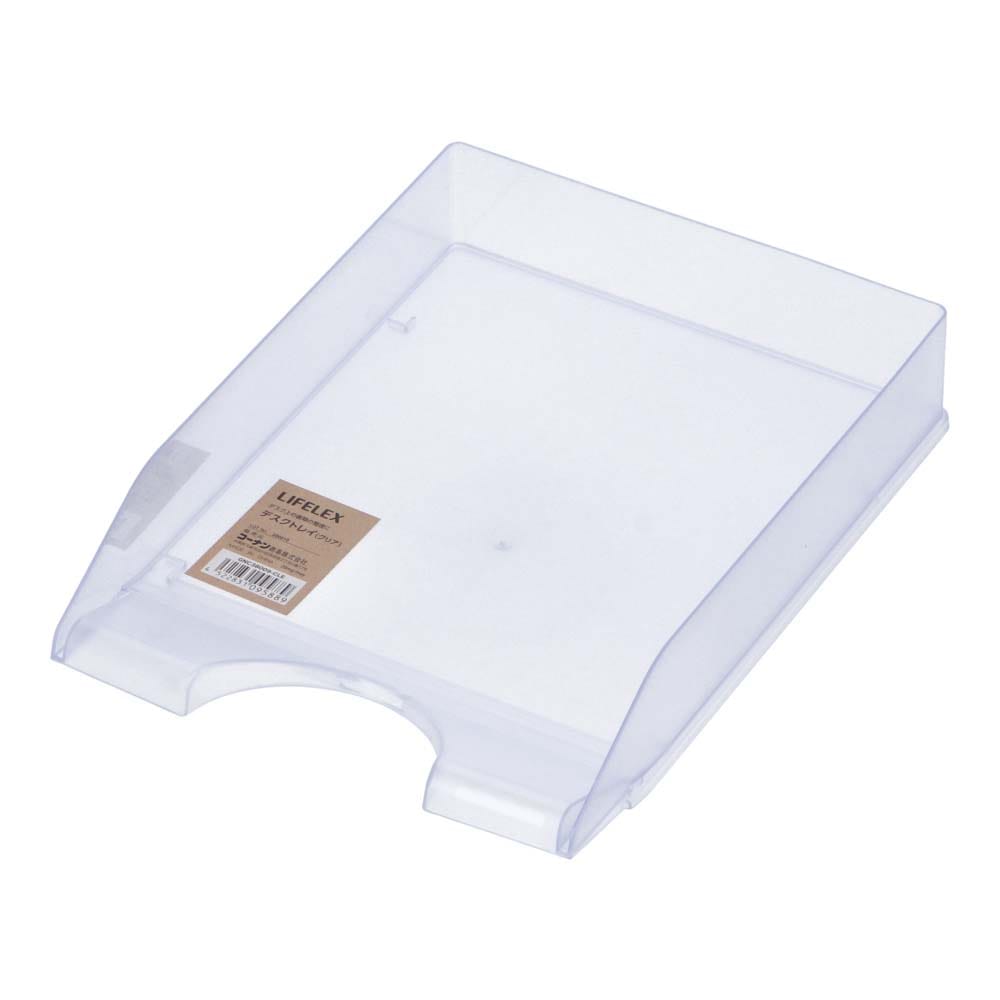 LIFELEX  デスクトレイ　クリア ＧＮＣ３８００９‐ＣＬＥ