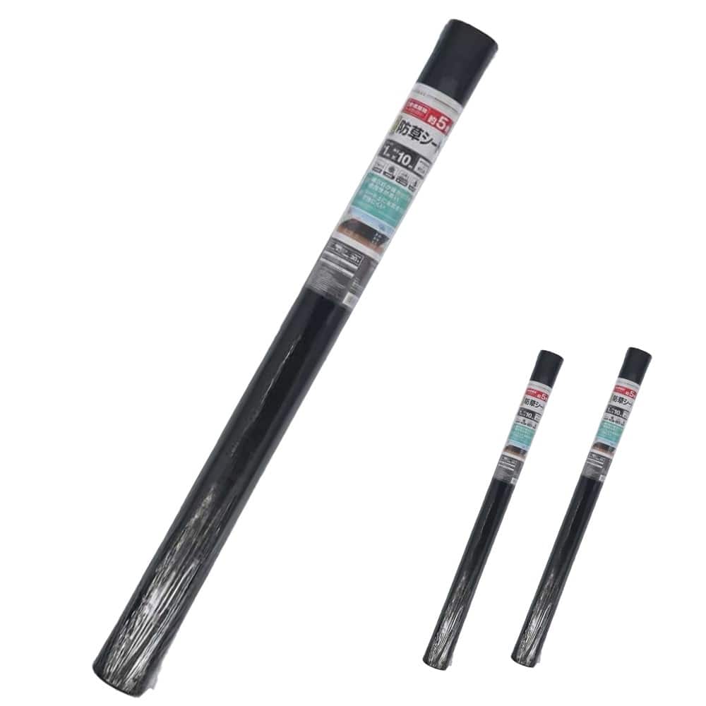 LIFELEX 高密度防草シート 1×10M KM09-3102 ×2本セット 2本セット