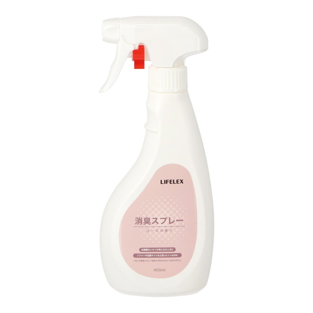 LIFELEX　消臭スプレー　本体　ローズの香り　ＫＯＫ１５－２５３９　４００ｍｌ 本体