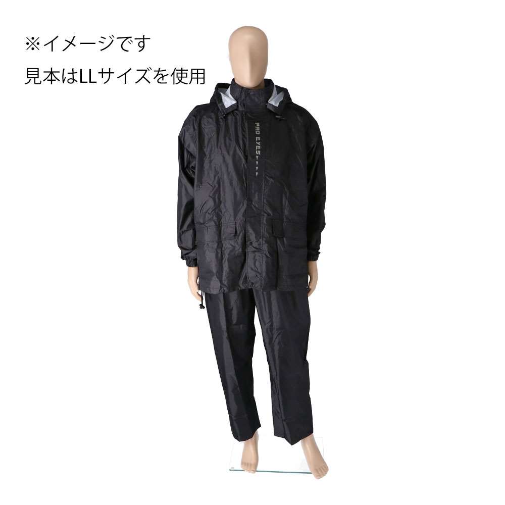 コーナンオリジナル　PROACT　軽量レイン　ＫＰ－１０２　ブラック　Ｍ M