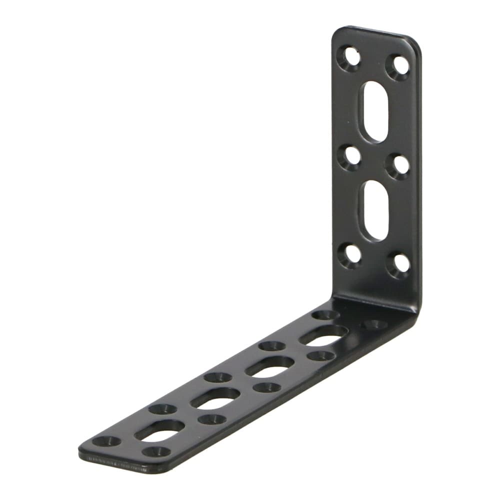 LIFELEX 接合金物L ブラック 2×4長穴 KR03-1166