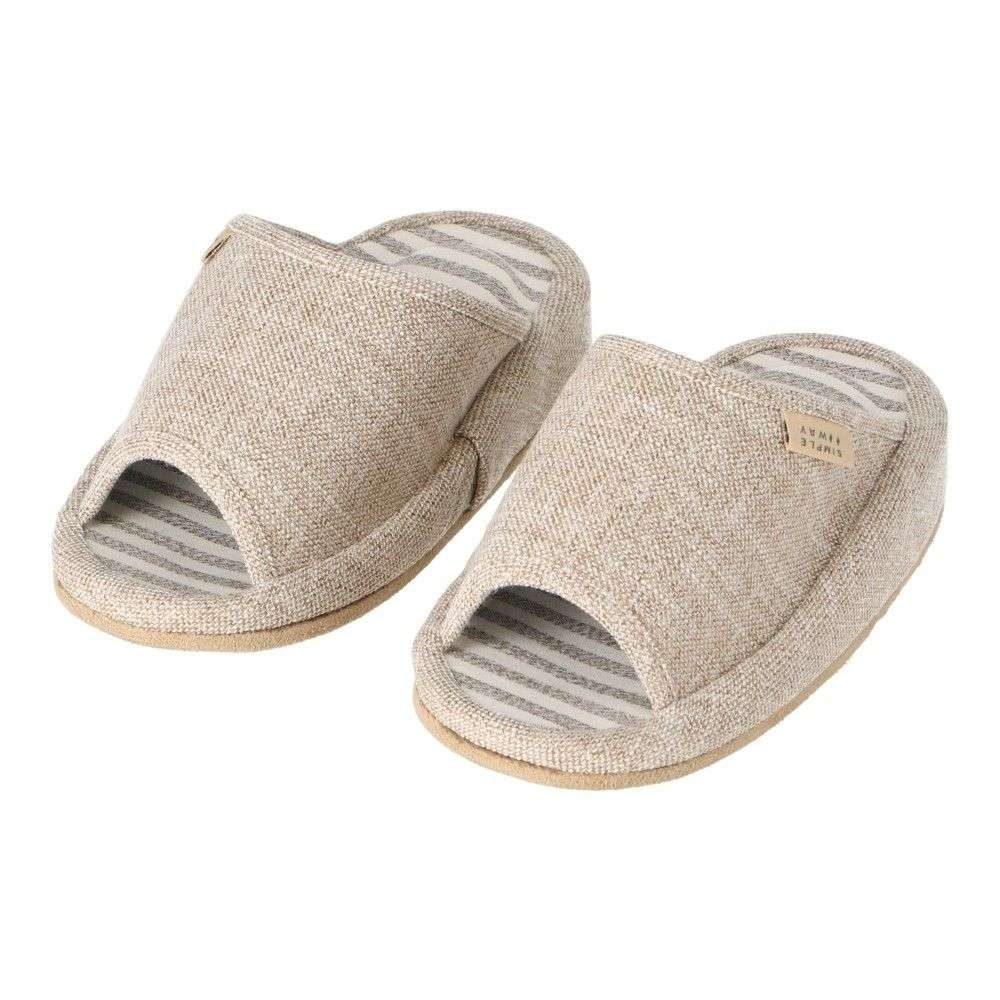 LIFELEX　ダイエットスリッパ　ベージュ　Ｌ L