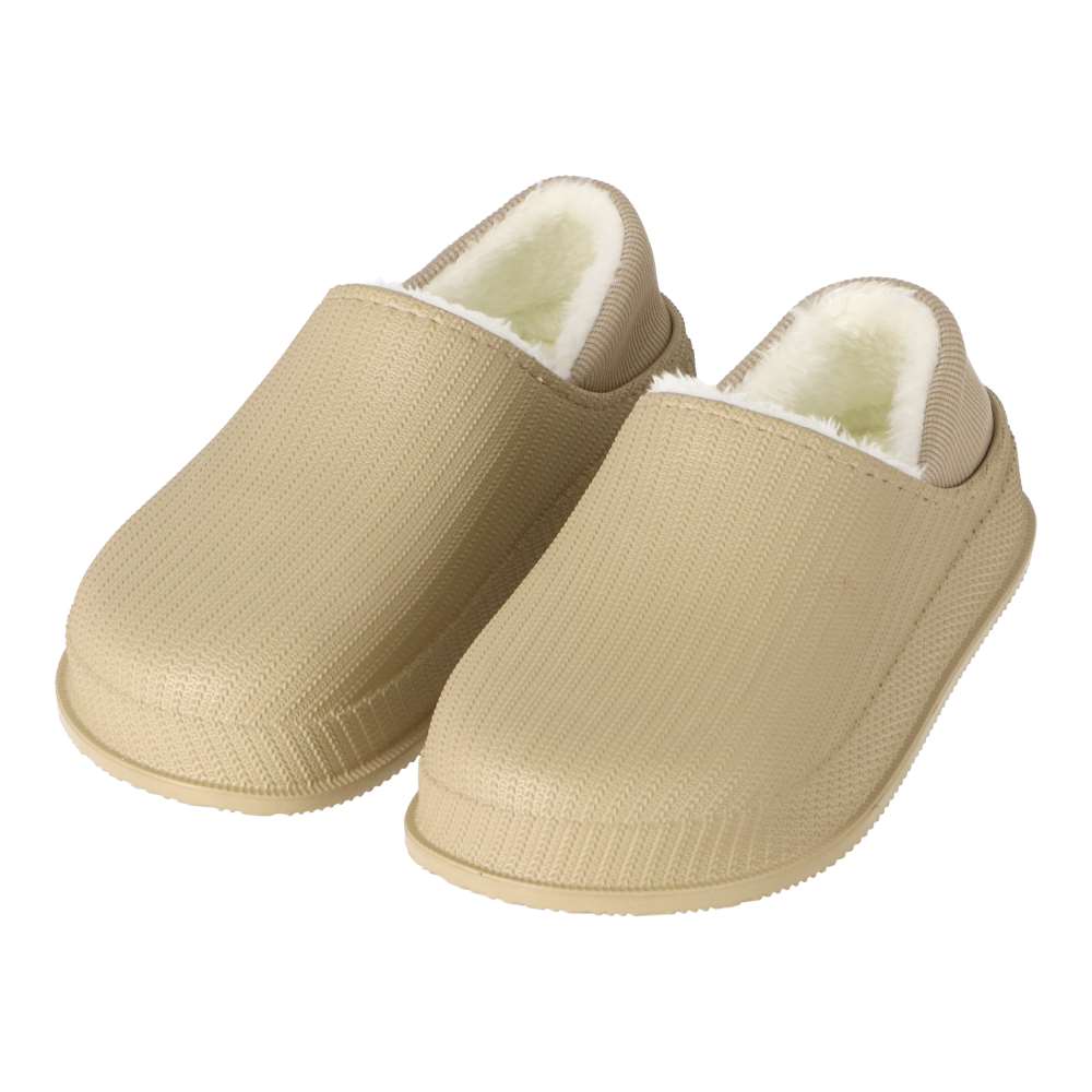 LIFELEX　ＥＶＡリブ付サンダル　ベージュ　Ｍ ベージュ M