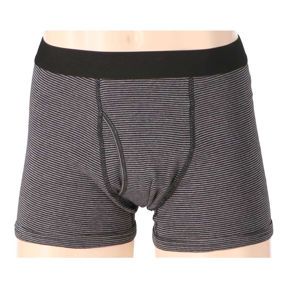 LIFELEX　ボクサーブリーフ１Ｐ　グレーボーダー　Ｌ グレーボーダー L 1P