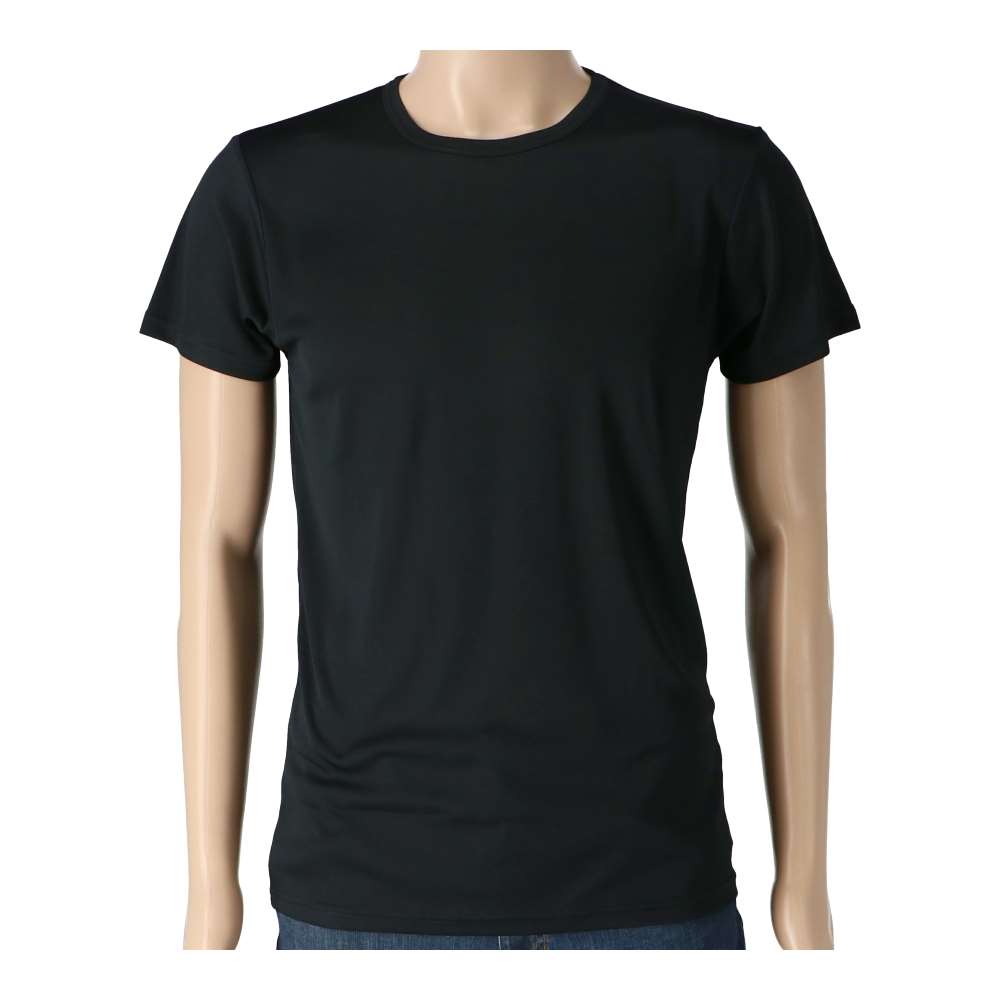 LIFELEX　消臭丸首インナー２Ｐ　ブラック　３Ｌ ブラック　３Ｌ