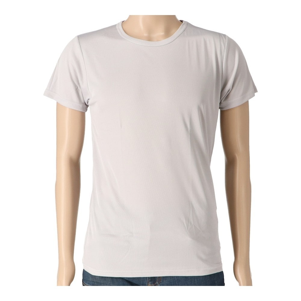 LIFELEX　消臭丸首インナー２Ｐ　グレー　Ｌ グレー　Ｌ